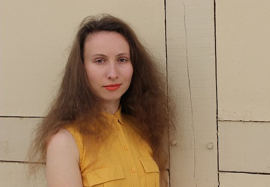 Kompositionsstipendiatin im KulturCafé (Foto: Thüringer Landesmusikakademie) Kompositionsstipendiatin im KulturCafé (Foto: Thüringer Landesmusikakademie)