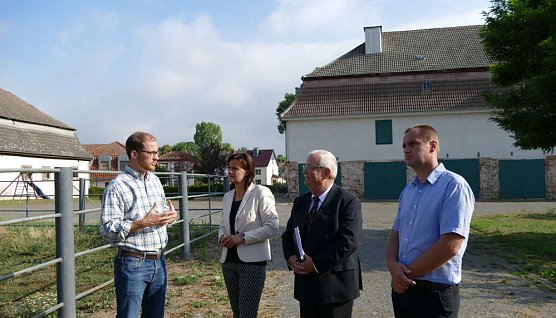 Landr&auml;tin besuchte Gut Bendeleben (Foto: Landratsamt Kyffh&auml;userkreis)
