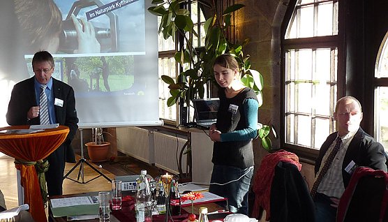 Besucherbefragung am Kyffh&auml;user (Foto: Karl-Heinz Herrmann)