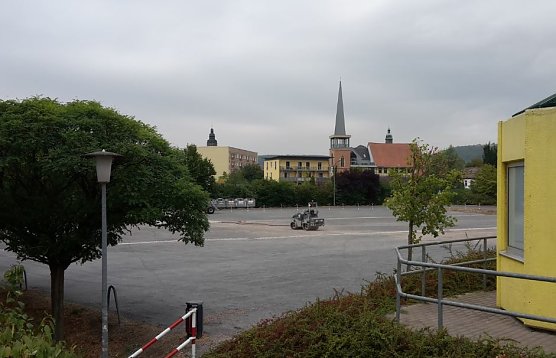 Parkplatz wird saniert (Foto: Karl-Heinz Herrmann) Parkplatz wird saniert (Foto: Karl-Heinz Herrmann)