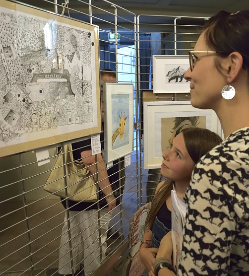Panorama-Kinderkurs stellt Bilder aus (Foto: Fred B&ouml;hme)