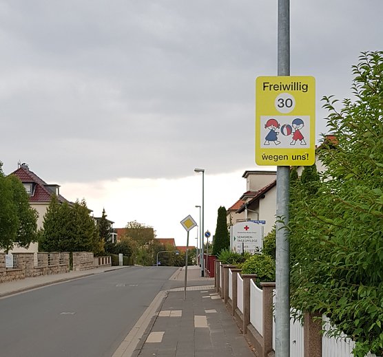 Hier wird Geschwindigkeitsbegrenzung gefordert (Foto: privat)