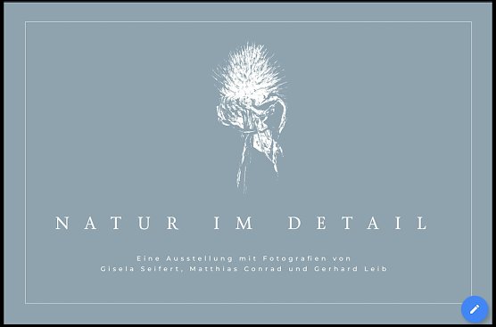 Fotoausstellung Natur in Farbe (Foto: Holger Schurack) Fotoausstellung Natur in Farbe (Foto: Holger Schurack)