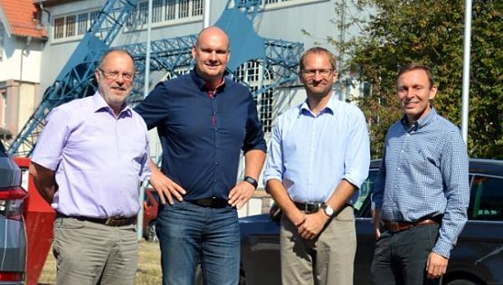 Kennenlernen bei der K-UTEC (Foto: Stadt Sondershausen) Kennenlernen bei der K-UTEC (Foto: Stadt Sondershausen)