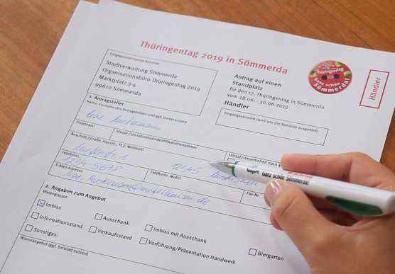 Anmeldeformulare f&uuml;r den Th&uuml;ringentag stehen online bereit (Foto: Landratsamt Kyffh&auml;userkreis)