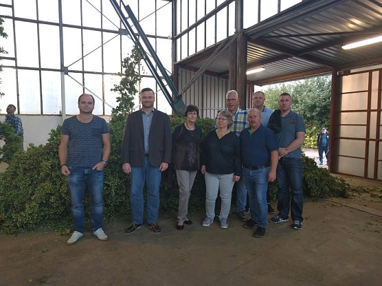 Interessante Reise zur Grundlage unseres Bieres (Foto: Stefan Schard)