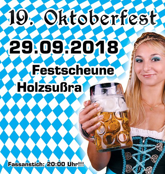 Oktoberfest in Holzsußra (Foto: privat) Oktoberfest in Holzsußra (Foto: privat)
