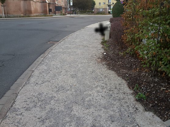 Aufforderung an die Stadtverwaltung Sondershausen (Foto: Karl-Heinz Herrmann)