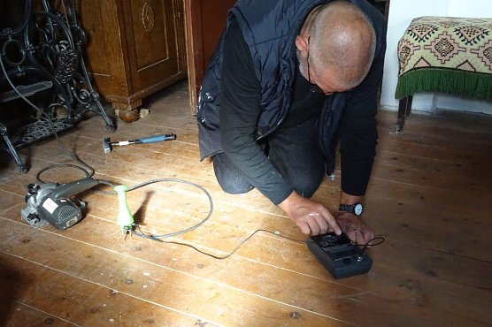 Bauarbeiten an Turmwindm&uuml;hle Immenrode beginnen (Foto: Hannelore Kutscha)