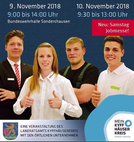 17. BerufsInfotage im Kyffhäuserkreis in Vorbereitung (Foto: Landratsamt Kyffhäuserkreis) 17. BerufsInfotage im Kyffhäuserkreis in Vorbereitung (Foto: Landratsamt Kyffhäuserkreis)