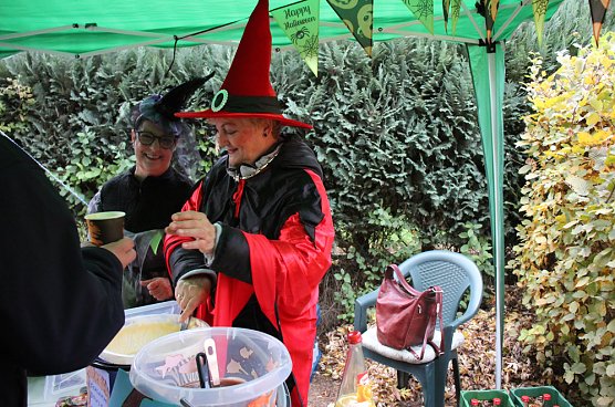 Am Franzberg war es zum Gruseln (Foto: Karl-Heinz Herrmann)