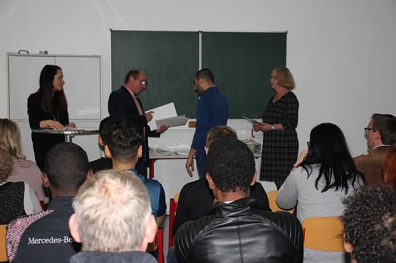 Projektabschluss im Bildungszentrum (Foto: Karl-Heinz Herrmann)