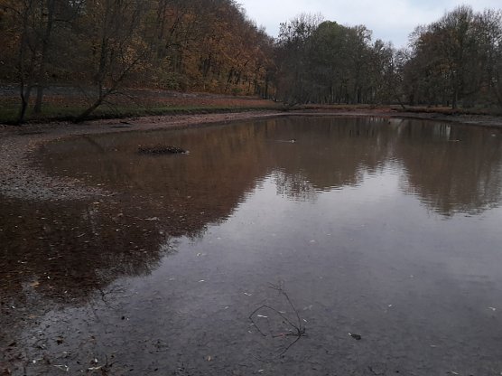 Das Abfischen musste warten (Foto: Karl-Heinz Herrmann)