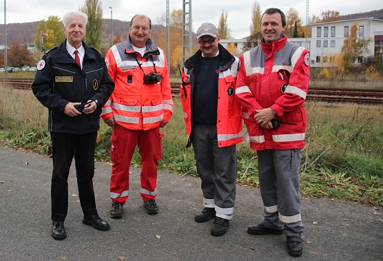 Zugungl&uuml;ck war nur eine &Uuml;bung (Foto: Karl-Heinz Herrmann)