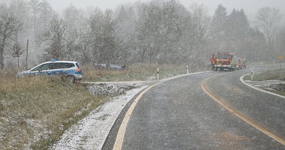Erster Schnee wurde zum Verhängnis (Foto: Silvio Dietzel) Erster Schnee wurde zum Verhängnis (Foto: Silvio Dietzel)