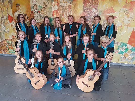 AdLibiTon � neues Musikschulensemble in Ro&szlig;leben (Foto: Landratsamt Kyffh&auml;userkreis)