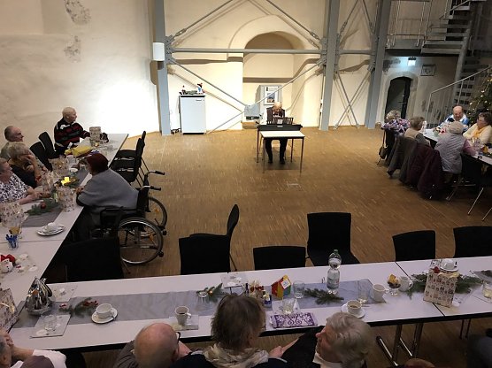Weihnachtsfeier Pflegedienst Gl&uuml;ck Auf (Foto: Pflegedienst Gl&uuml;ck auf)
