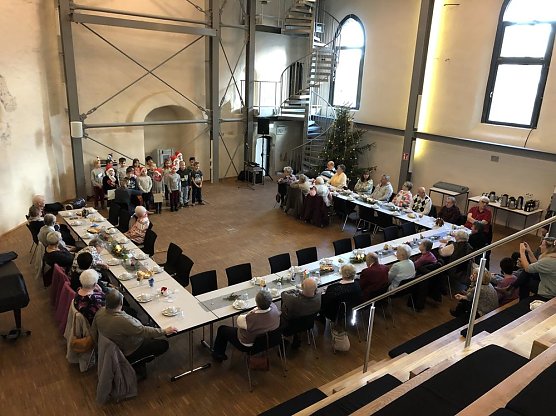 Weihnachtsfeier Pflegedienst Gl&uuml;ck Auf (Foto: Pflegedienst Gl&uuml;ck auf)