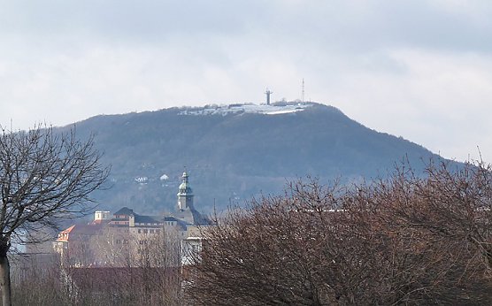 Puderzucker auf Frauenberg? (Foto: Karl-Heinz Herrmann) Puderzucker auf Frauenberg? (Foto: Karl-Heinz Herrmann)