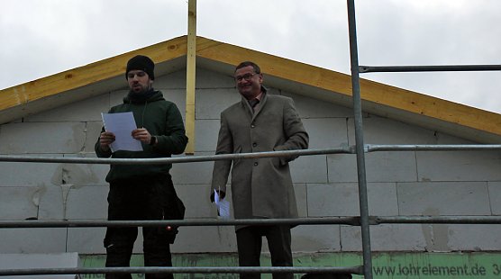 Richtfest in Jecha (Foto: Karl-Heinz Herrmann) Richtfest in Jecha (Foto: Karl-Heinz Herrmann)