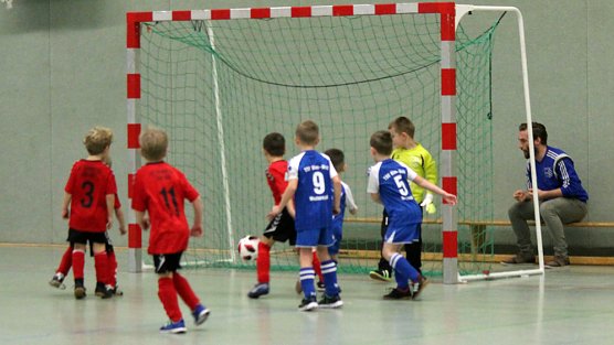 G-Junioren im Hallencup 2019 (Foto: Karl-Heinz Herrmann)