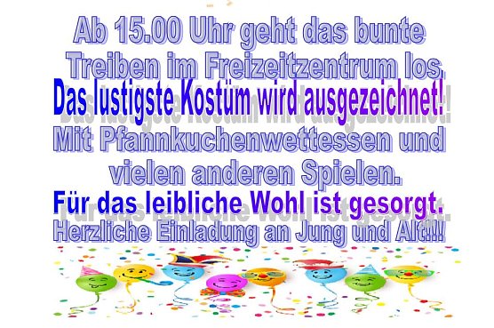 Nähkurs und Fasching (Foto: Freizeitzentrum Artern) Nähkurs und Fasching (Foto: Freizeitzentrum Artern)