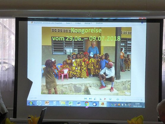 Von Kongoreise berichtet (Foto: Dorothea Kieper)