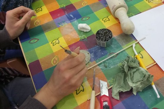 Kreativ im HOC (Foto: Susanne Stadermann & Katrin Sieber)