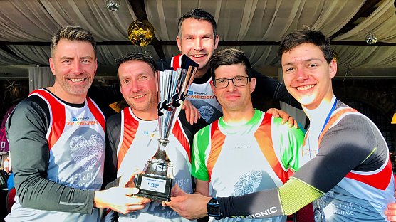 Sieg beim 2. Kyffh&auml;user Staffellauf! (Foto: Thomas Zelmer)