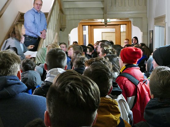 Aktionstag "Schule trifft Wirtschaft" (Foto: Landratsamt Kyffh&auml;userkreis)