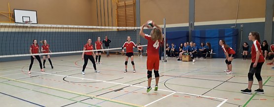 Schulamtsfinale im Volleyball (Foto: Uwe R&uuml;diger)