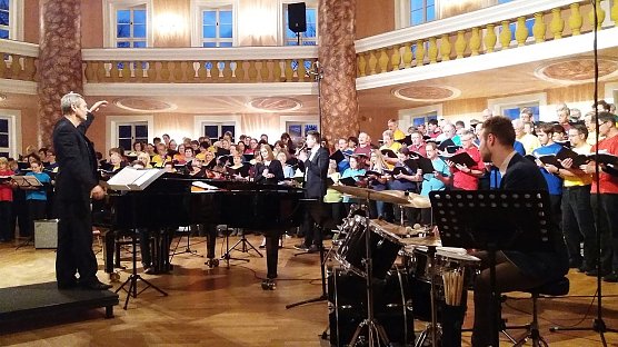 Thuringia Cantat & The String Company im Konzert (Foto: Dorothea Kieper) Thuringia Cantat & The String Company im Konzert (Foto: Dorothea Kieper)