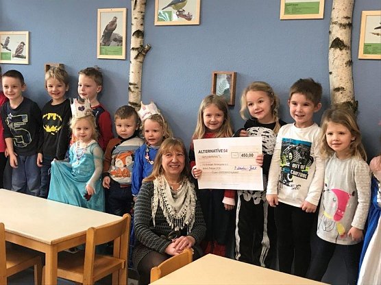 Unterst&uuml;tzung f&uuml;r Kindergarten (Foto: Arche Noah II)