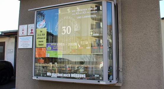 Eine "Institution" hat geschlossen (Foto: Karl-Heinz Herrmann) Eine "Institution" hat geschlossen (Foto: Karl-Heinz Herrmann)