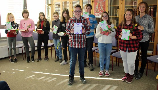 Sieger beim Vorlesewettbewerb im Kreis gek&uuml;rt (Foto: Karl-Heinz Herrmann)