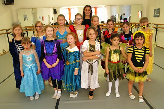 Fasching im Ballettstudio Radeva (Foto: G&uuml;nter Herting)
