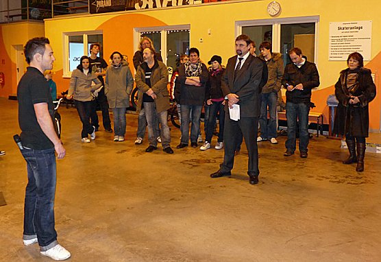 Jubiläum Skate-Arena (Foto: Karl-Heinz Herrmann) Jubiläum Skate-Arena (Foto: Karl-Heinz Herrmann)