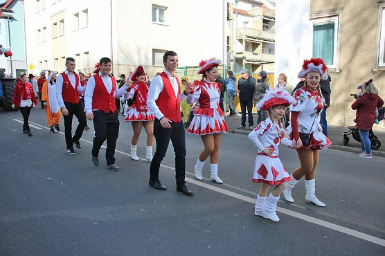 Der Rosenmontagsumzug in Sondershausen (2) (Foto: Karl-Heinz Herrmann)