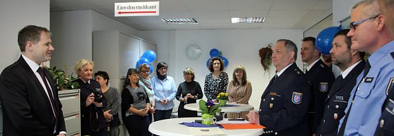 Neuer Kontaktbereichsbeamter eingef&uuml;hrt (Foto: Karl-Heinz Herrmann)