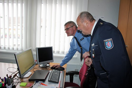 Neuer Kontaktbereichsbeamter eingef&uuml;hrt (Foto: Karl-Heinz Herrmann)