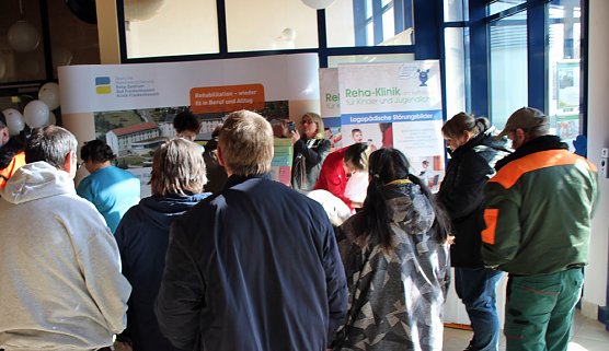 Gro&szlig;er Besucherandrang beim Gesundheitstag (Foto: Karl-Heinz Herrmann)