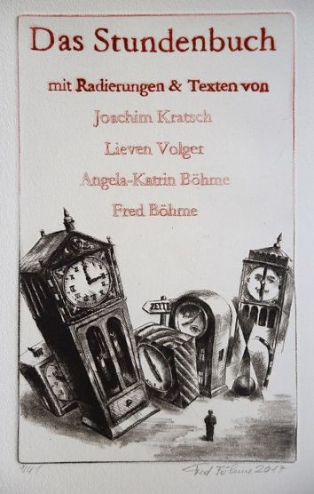 K&uuml;nstlergespr&auml;ch und Lesung in der Sonderausstellung (Foto: Fred B&ouml;hme / VG Bildkunst Bonn)