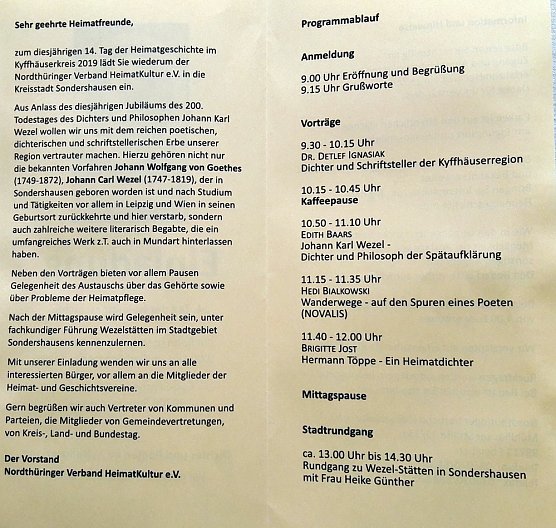 14. Tag der Heimatgeschichte (Foto: privat)