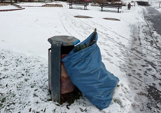 Weihnachtsmüll (Foto: Karl-Heinz Herrmann) Weihnachtsmüll (Foto: Karl-Heinz Herrmann)