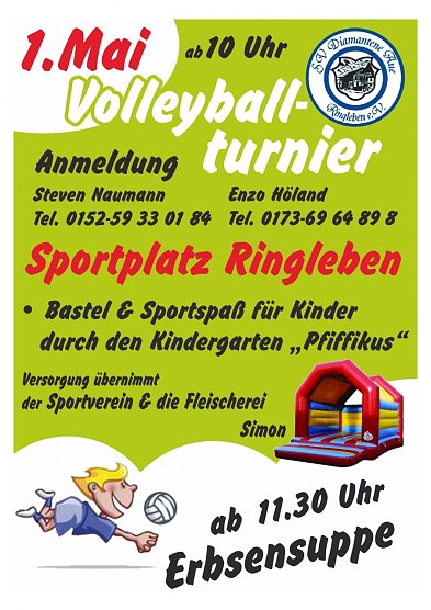 Volleyballturnier und Pflenzentauschb&ouml;rse (Foto: Stadtmarketing Bad Frankenhausen)