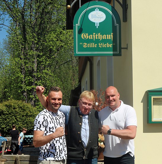 Box-Champion zu Gast (Foto: Astrid B&ouml;sel)