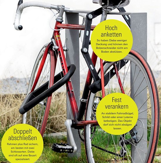 Sicher ist sicher (Foto: Stiftung Warentest)