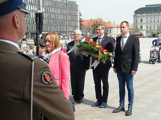 Besuch einer Delegation im Partnerkreis Olkusz (Foto: Landratsamt Kyffh&auml;userkreis)