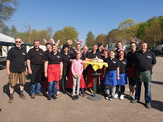 Der WCC beim Osterspaziergang des MDR (Foto: J&uuml;rgen M&uuml;ller)