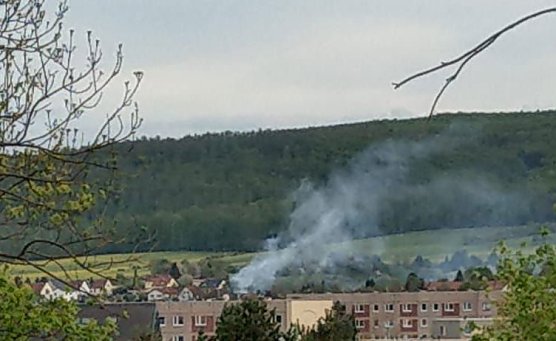 Feuerwehren im Dauereinsatz (Foto: privat) Feuerwehren im Dauereinsatz (Foto: privat)